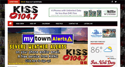 Desktop Screenshot of kiss1047.net