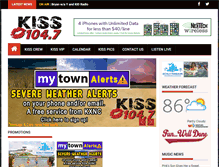 Tablet Screenshot of kiss1047.net